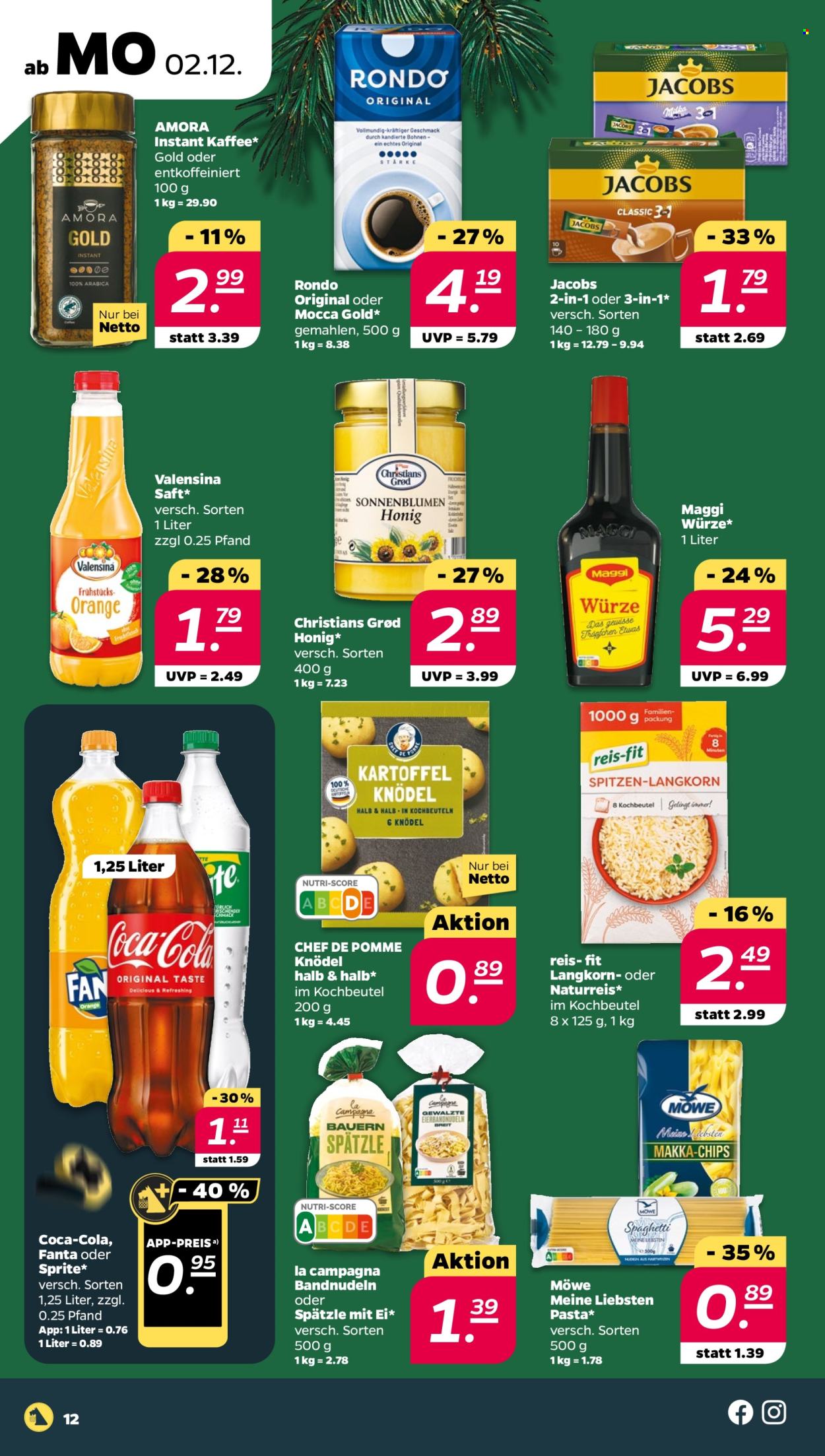 Netto Prospekte  - 2.12.2024 - 7.12.2024. Seite 12