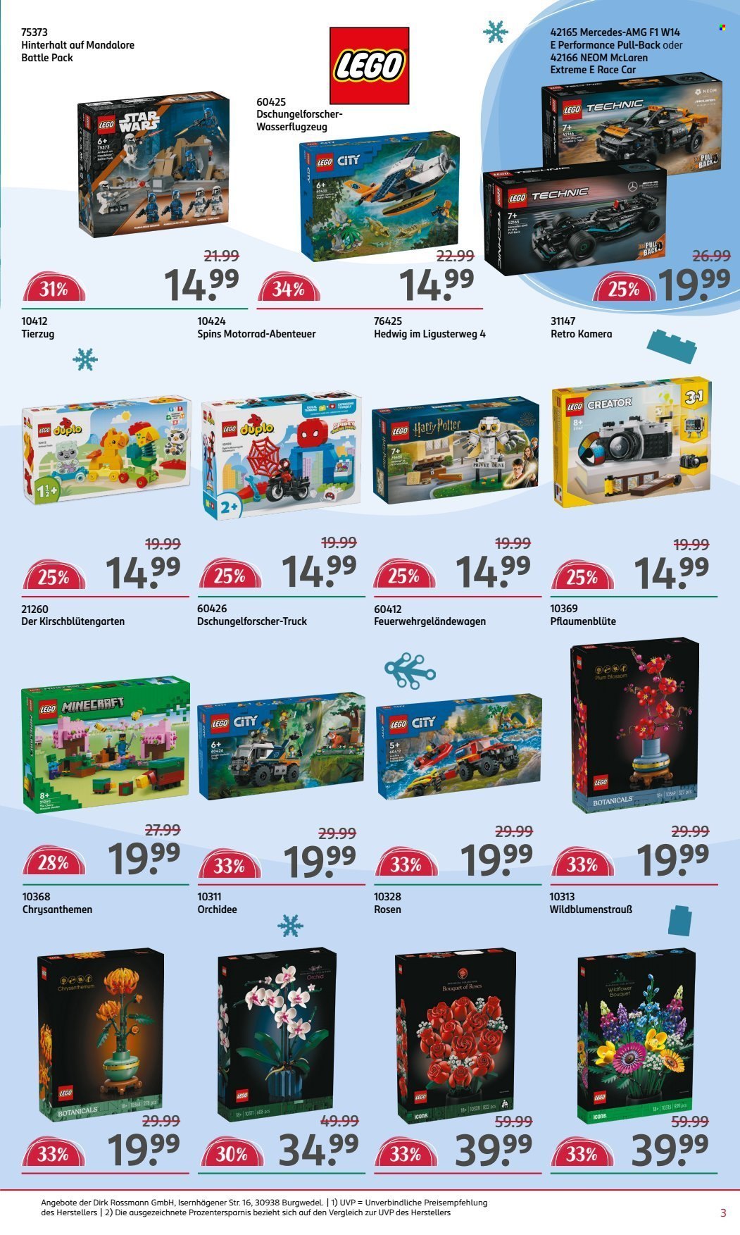 Rossmann Prospekte  - 25.11.2024 - 6.12.2024. Seite 3
