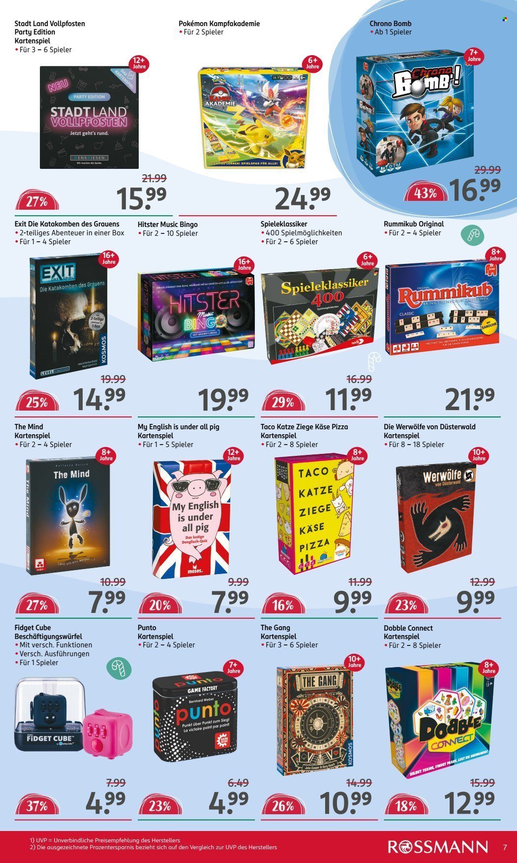 Rossmann Prospekte  - 25.11.2024 - 6.12.2024. Seite 7
