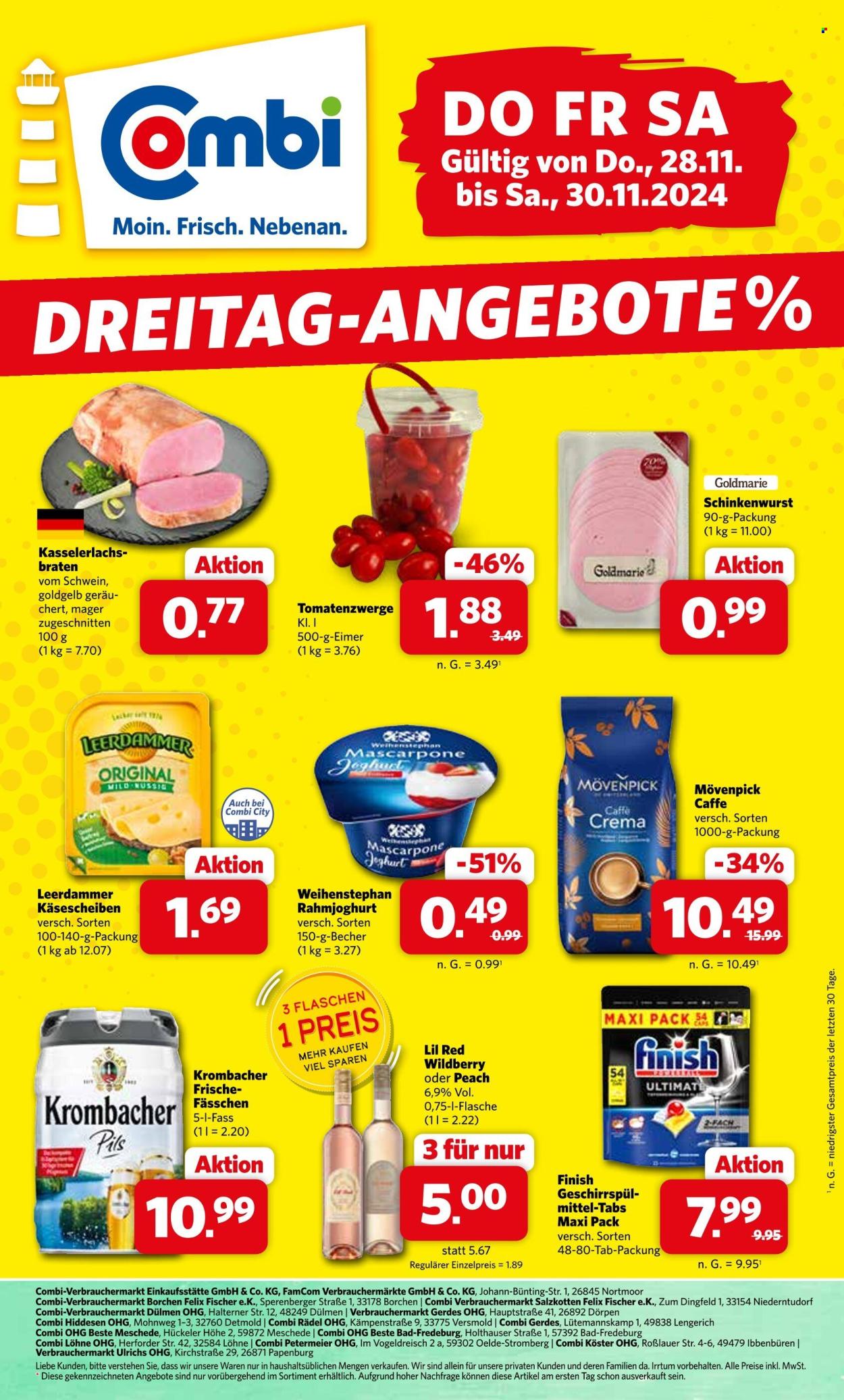 Combi Prospekte  - 28.11.2024 - 30.11.2024. Seite 1