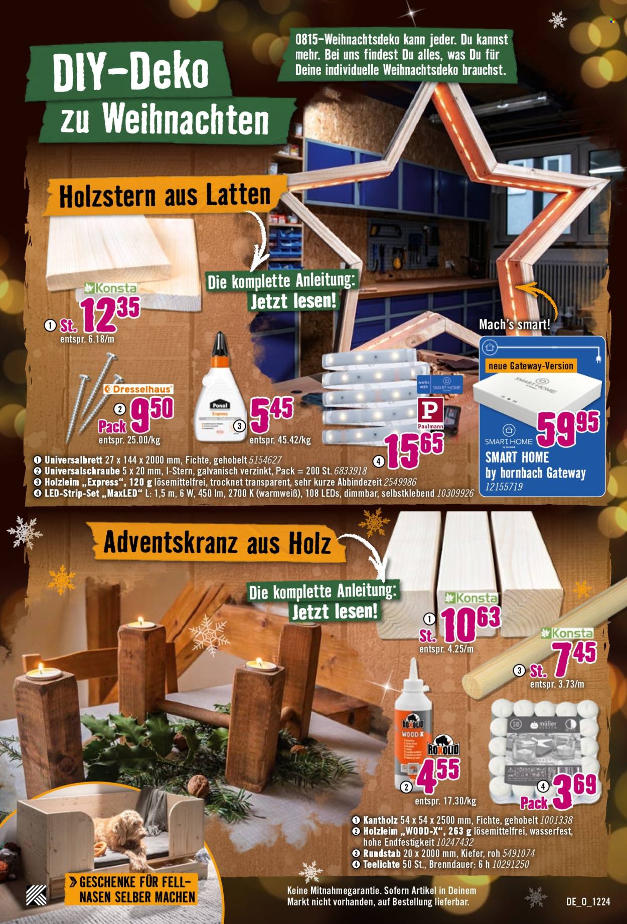 Hornbach Prospekte  - 30.11.2024 - 25.12.2024. Seite 6