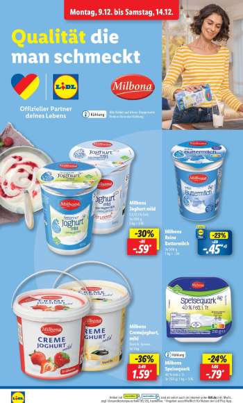 thumbnail - Milbona Reine Buttermilch