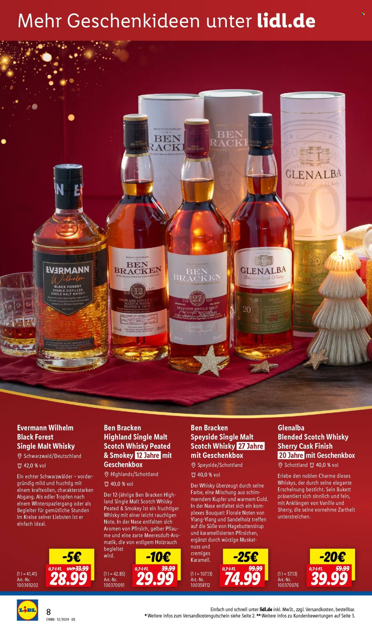 Lidl Prospekte  - 1.12.2024 - 31.12.2024. Seite 8
