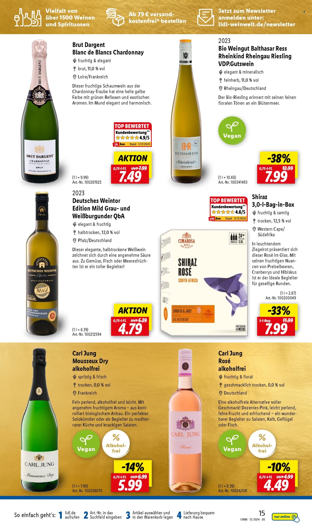 Lidl Prospekte  - 1.12.2024 - 31.12.2024. Seite 15