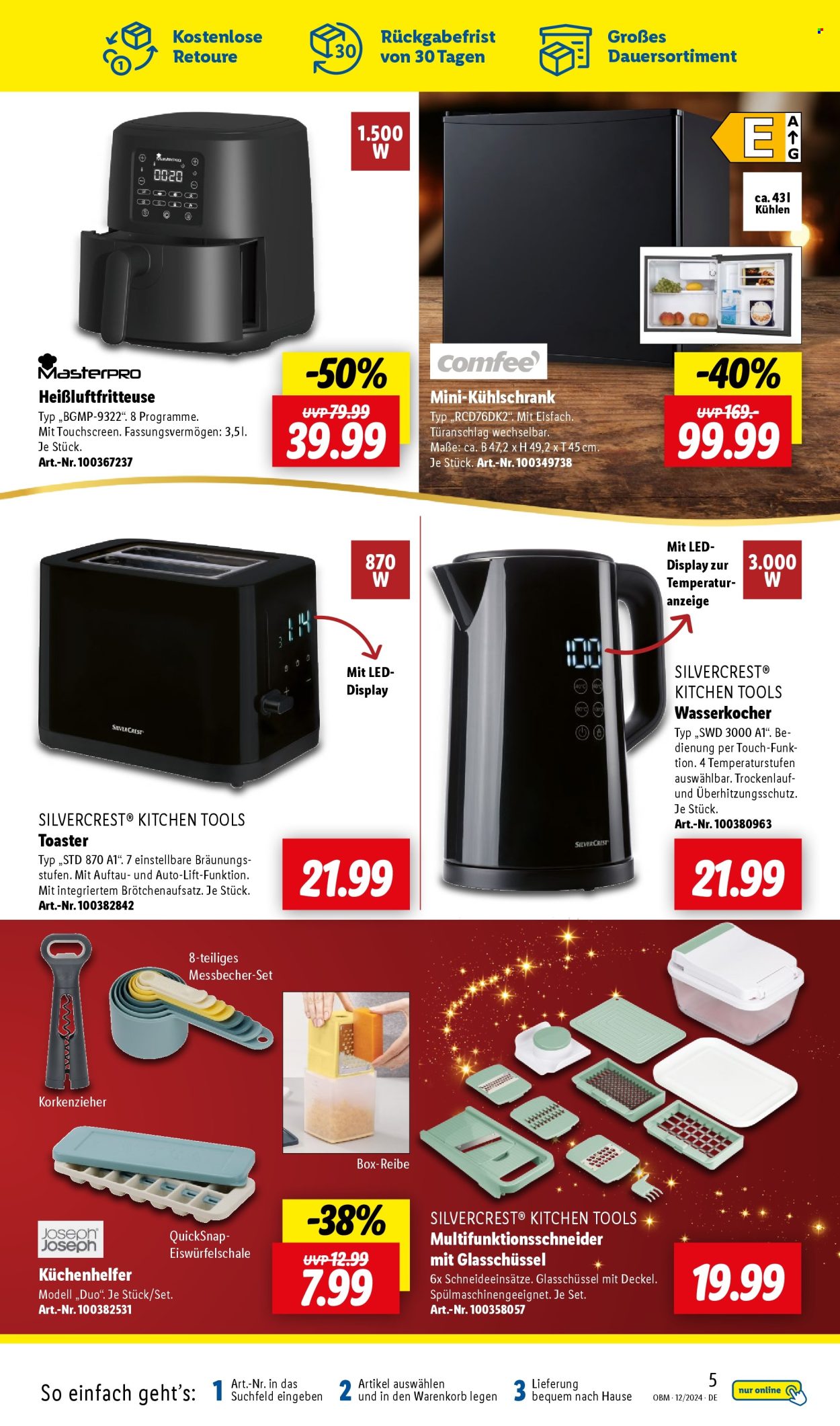 Lidl Prospekte  - 1.12.2024 - 31.12.2024. Seite 5