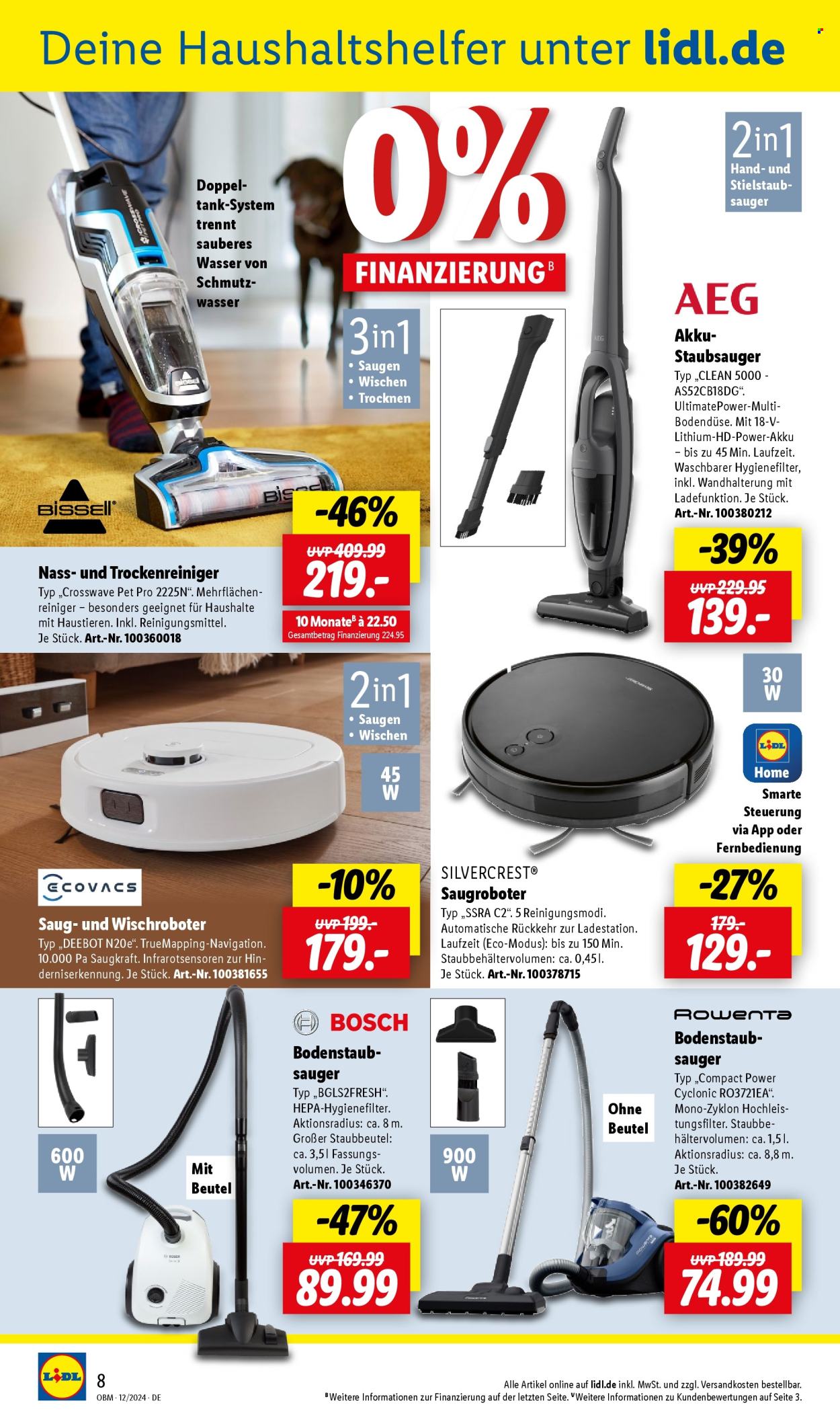 Lidl Prospekte  - 1.12.2024 - 31.12.2024. Seite 8