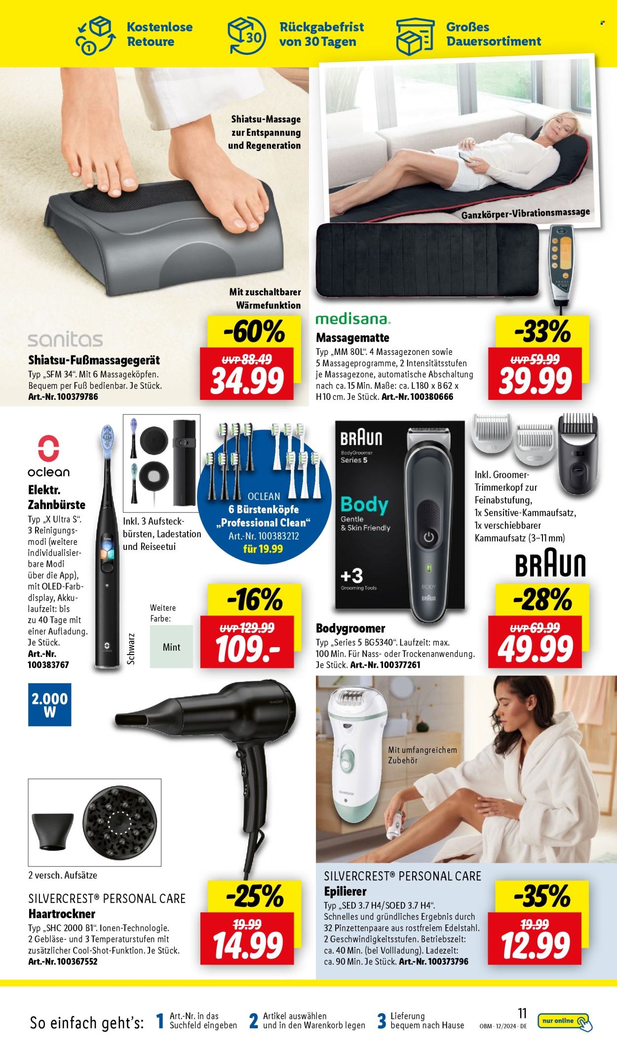 Lidl Prospekte  - 1.12.2024 - 31.12.2024. Seite 11