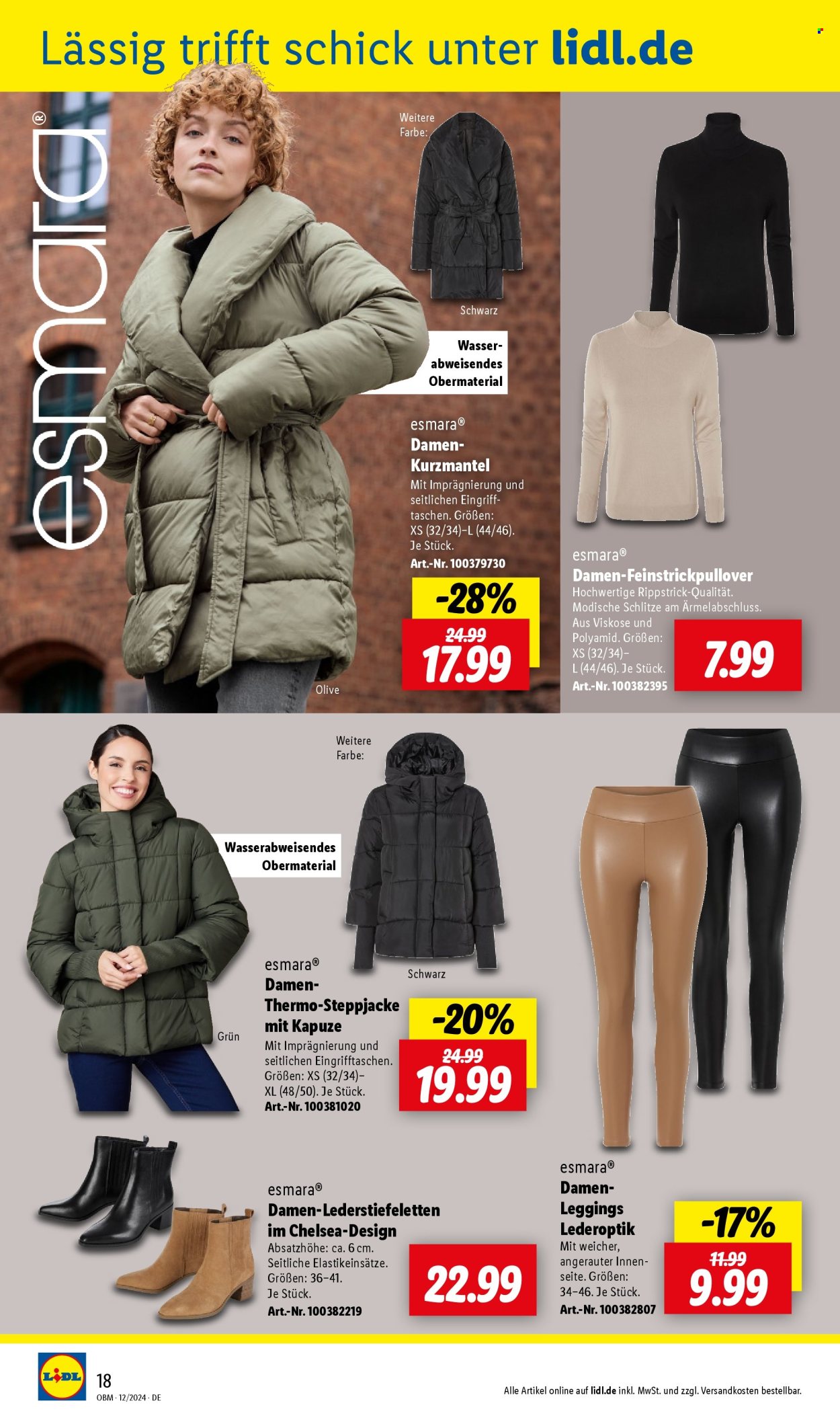 Lidl Prospekte  - 1.12.2024 - 31.12.2024. Seite 18