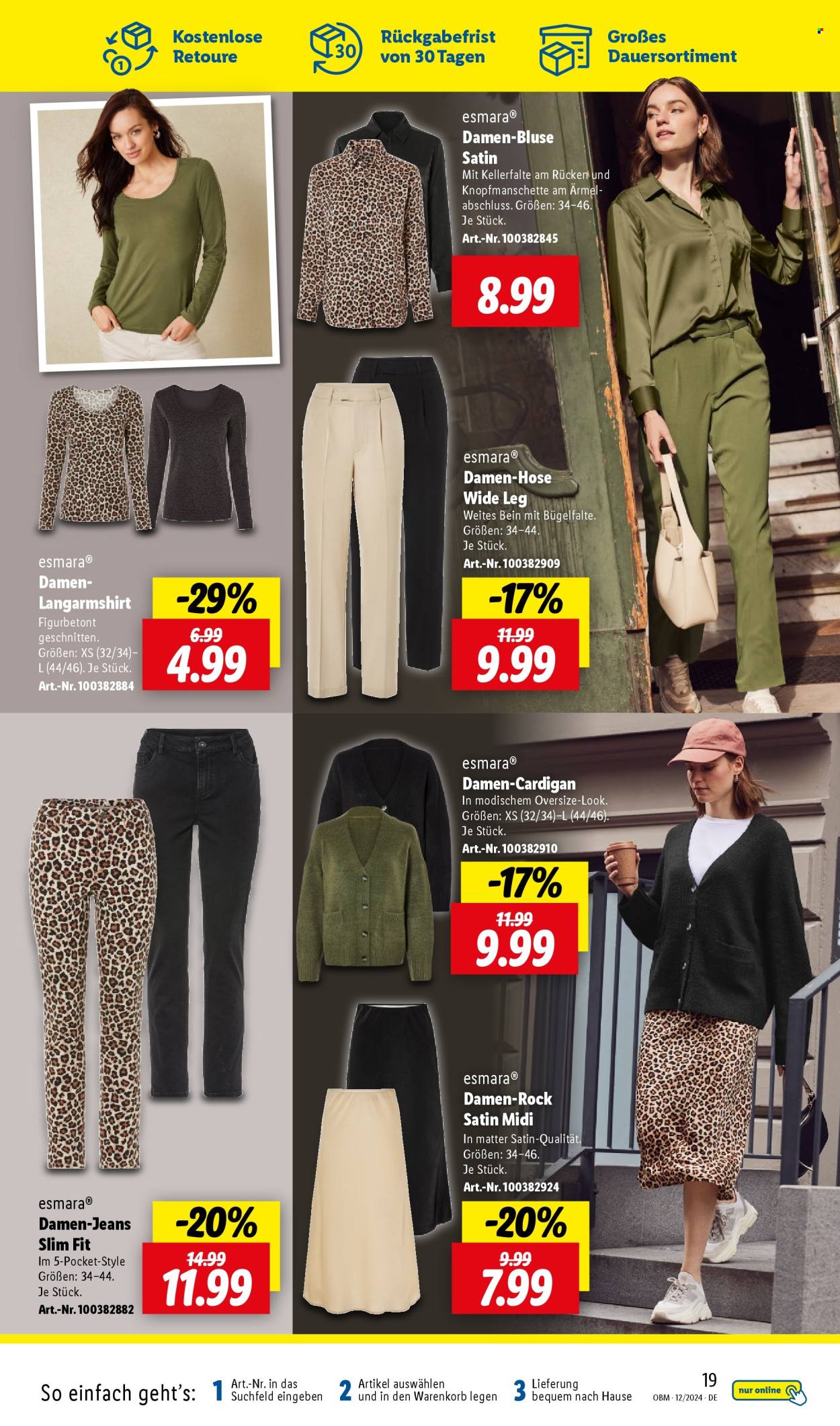 Lidl Prospekte  - 1.12.2024 - 31.12.2024. Seite 19