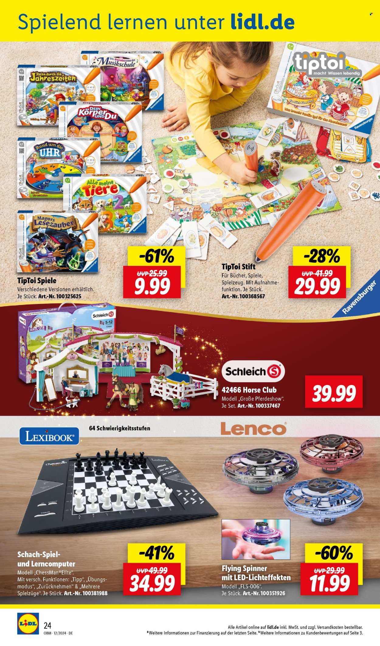 Lidl Prospekte  - 1.12.2024 - 31.12.2024. Seite 24