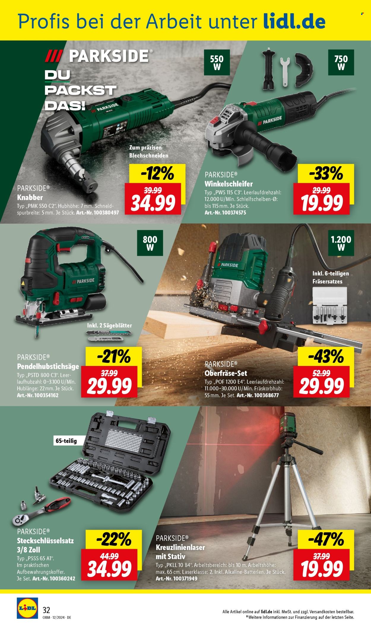 Lidl Prospekte  - 1.12.2024 - 31.12.2024. Seite 32