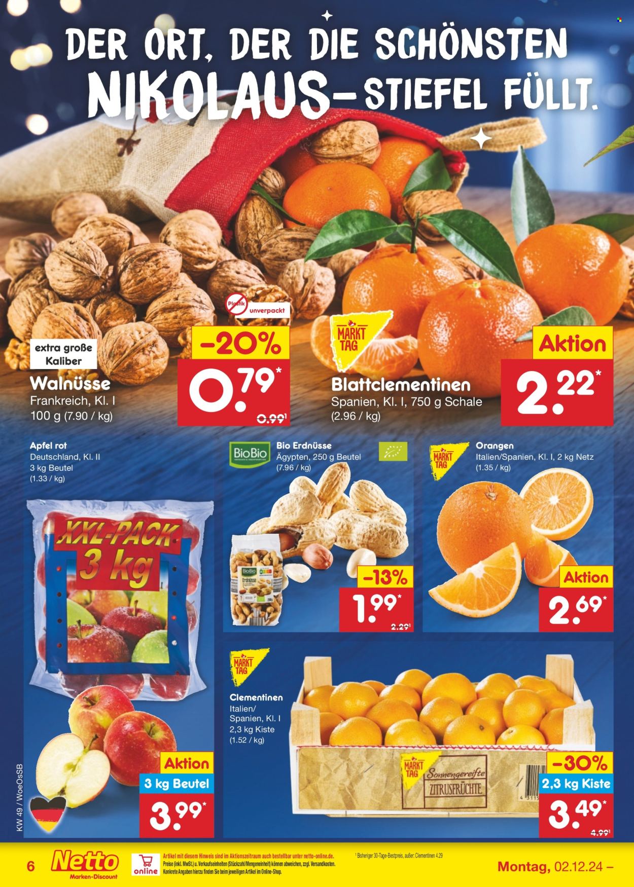 Netto Marken-Discount Prospekte  - 2.12.2024 - 7.12.2024. Seite 6