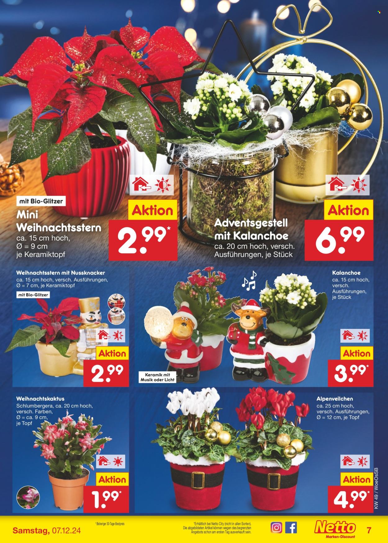 Netto Marken-Discount Prospekte  - 2.12.2024 - 7.12.2024. Seite 7