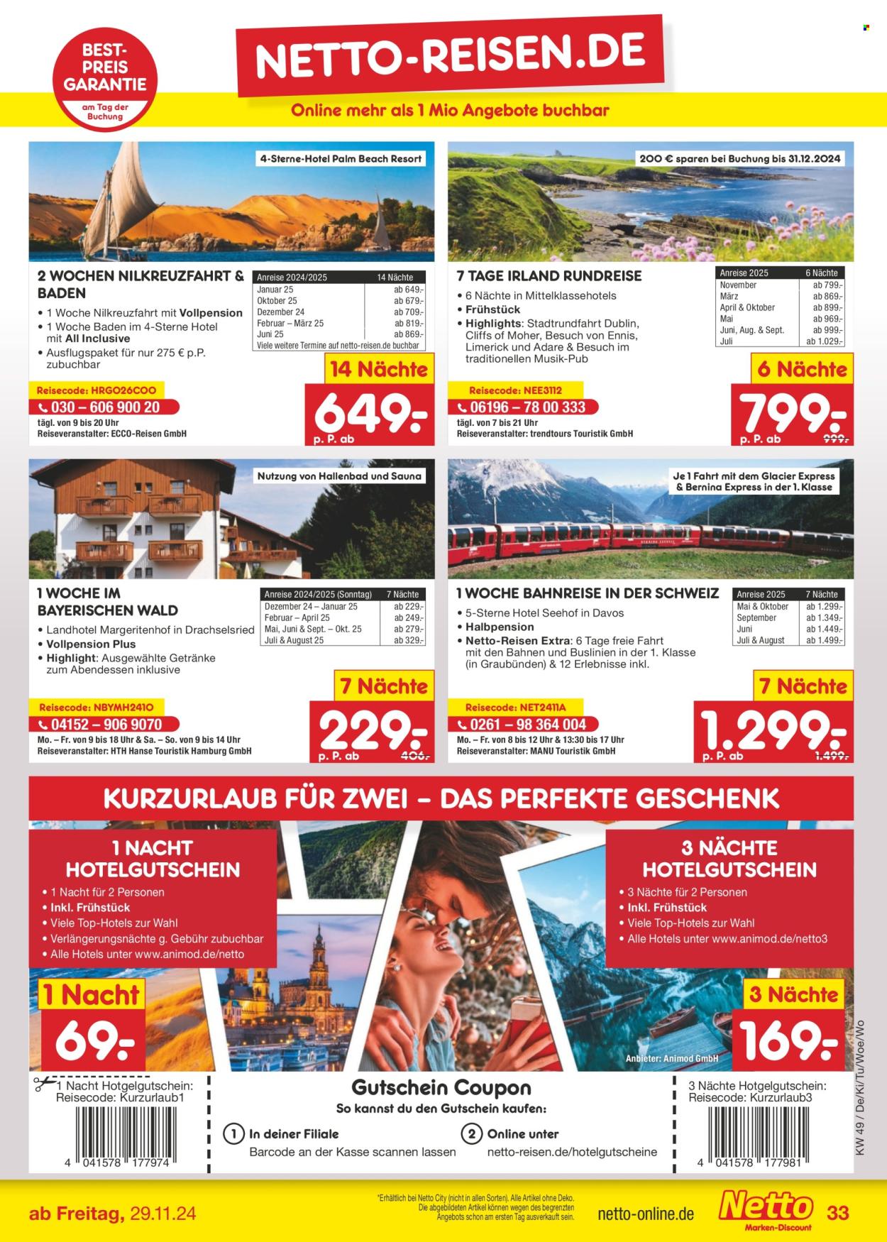 Netto Marken-Discount Prospekte  - 2.12.2024 - 7.12.2024. Seite 42
