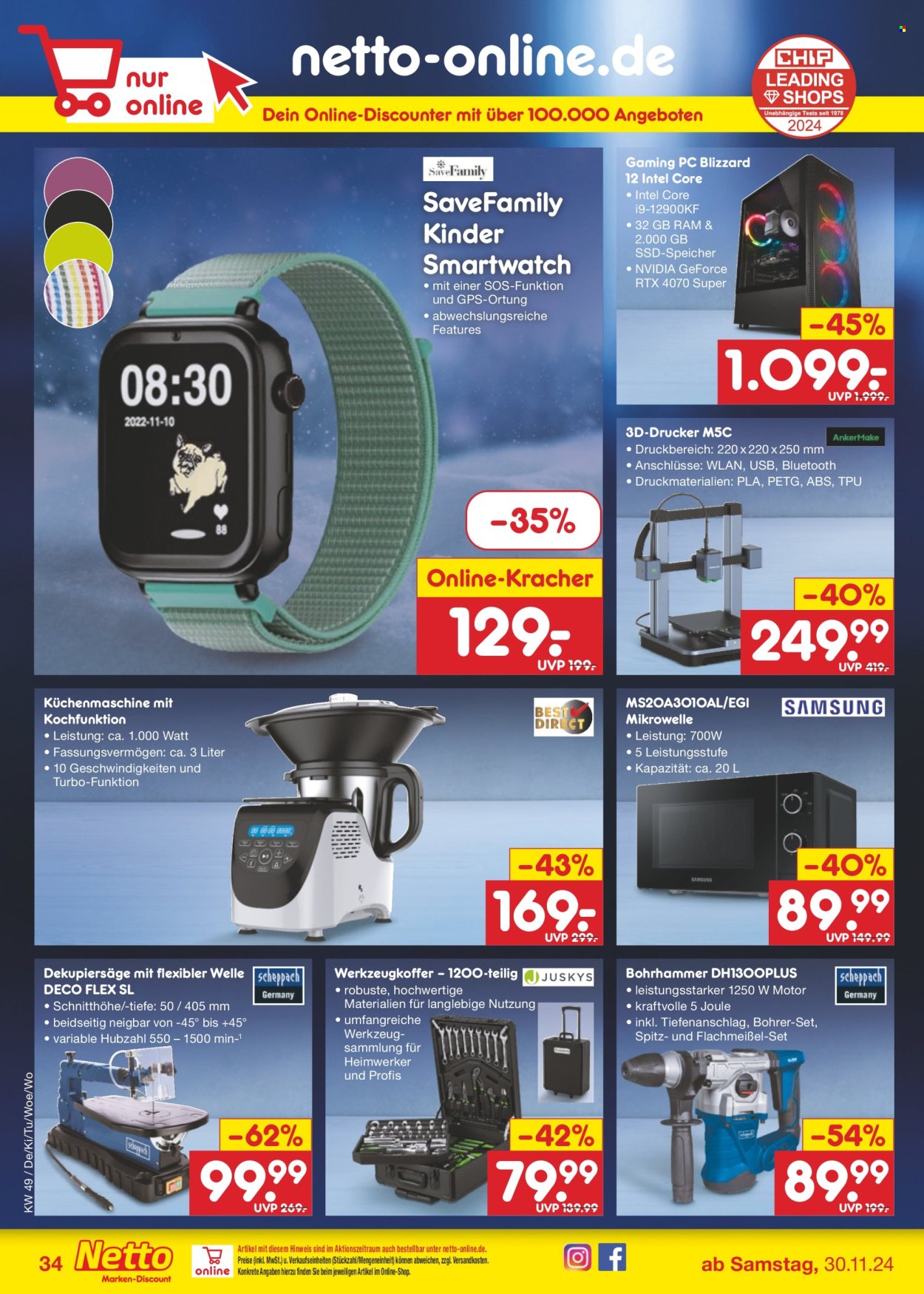 Netto Marken-Discount Prospekte  - 2.12.2024 - 7.12.2024. Seite 43
