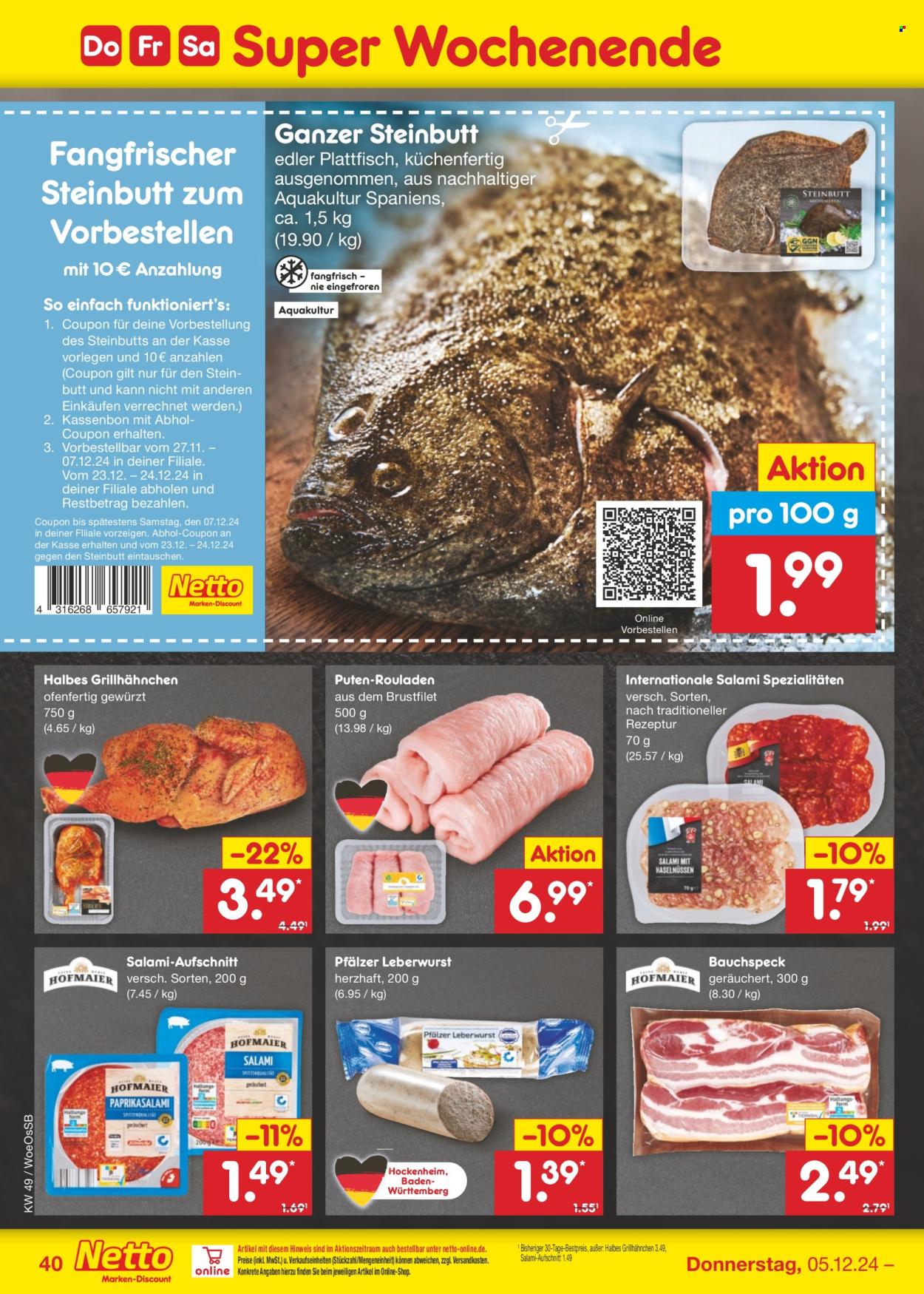 Netto Marken-Discount Prospekte  - 2.12.2024 - 7.12.2024. Seite 54