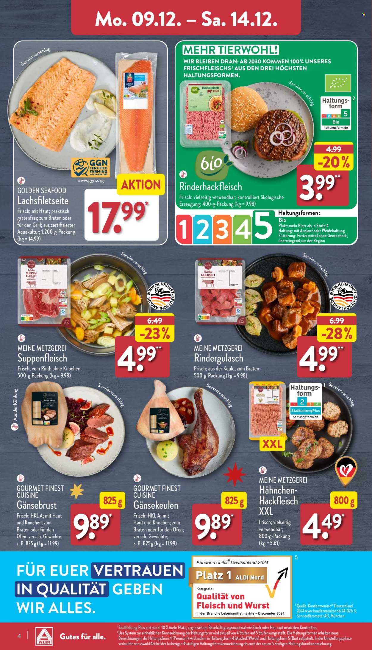 ALDI Nord Prospekte  - 9.12.2024 - 14.12.2024. Seite 4