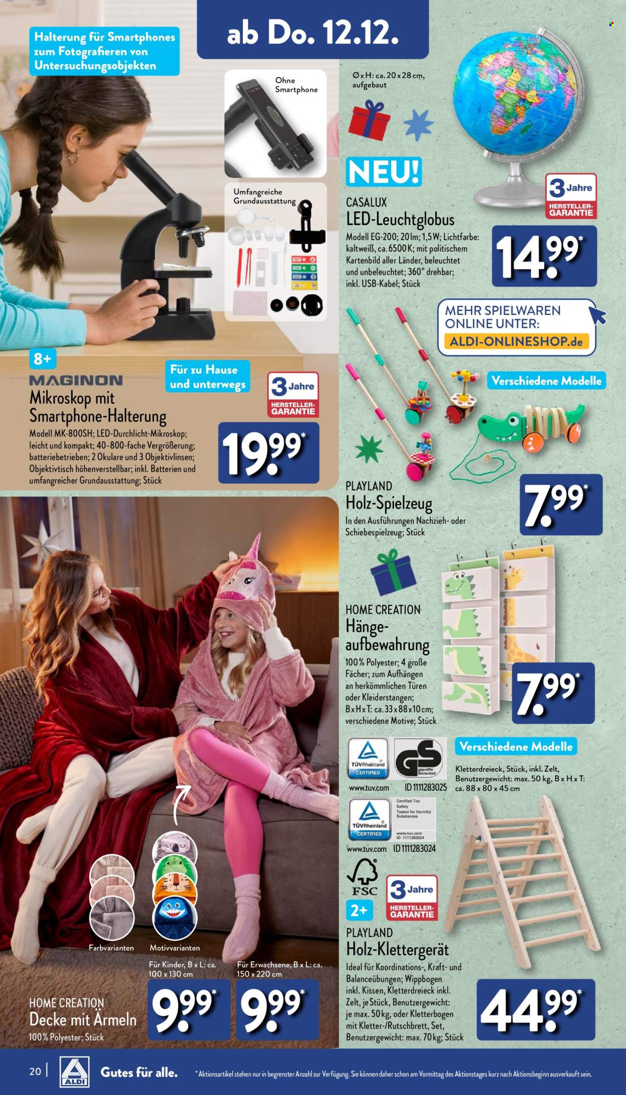 ALDI Nord Prospekte  - 9.12.2024 - 14.12.2024. Seite 20