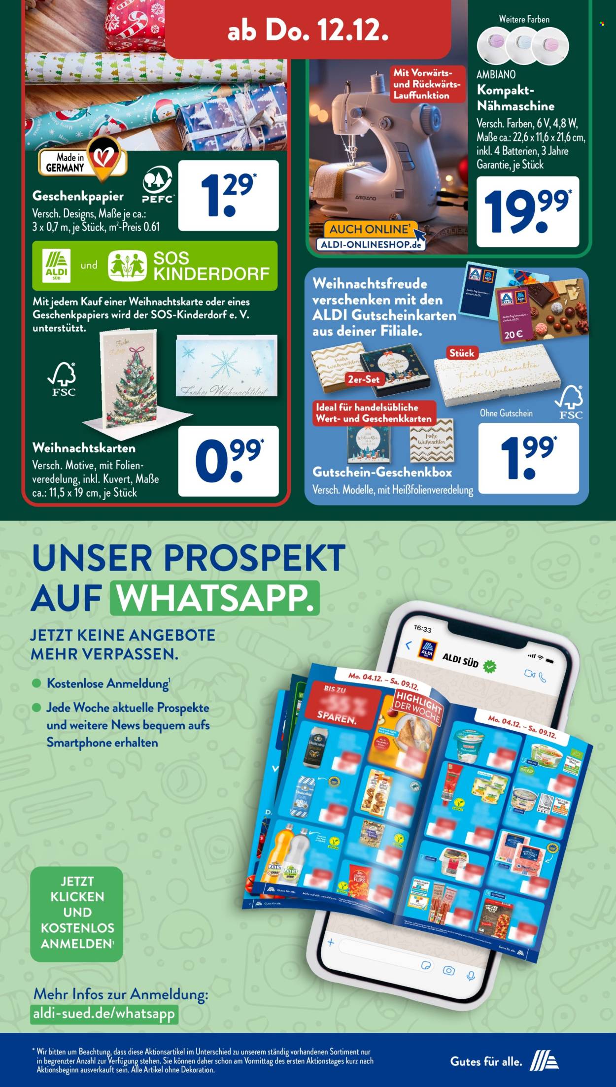 ALDI SÜD Prospekte  - 9.12.2024 - 14.12.2024. Seite 39