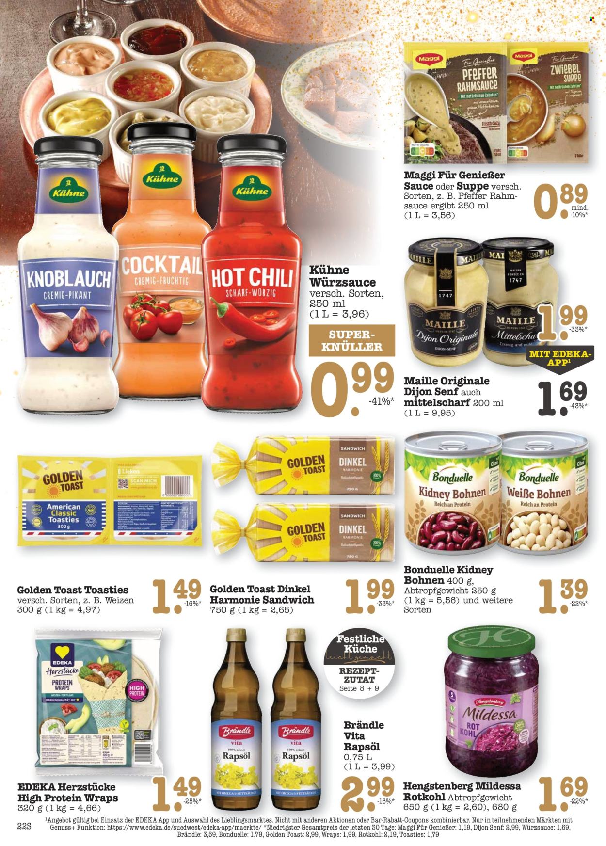 Edeka Prospekte  - 2.12.2024 - 7.12.2024. Seite 22
