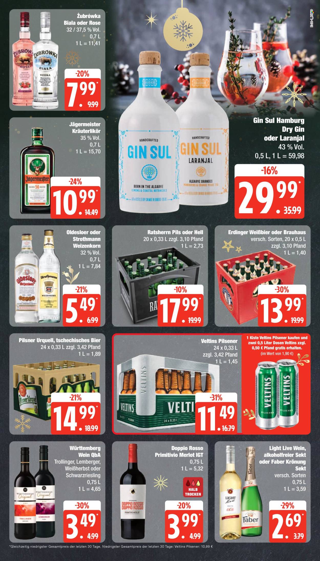 Edeka Prospekte  - 2.12.2024 - 7.12.2024. Seite 21