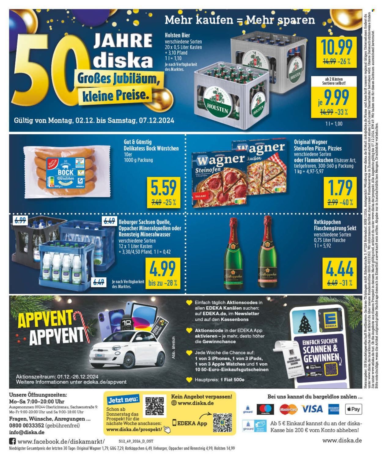 Diska Prospekte  - 2.12.2024 - 7.12.2024. Seite 12
