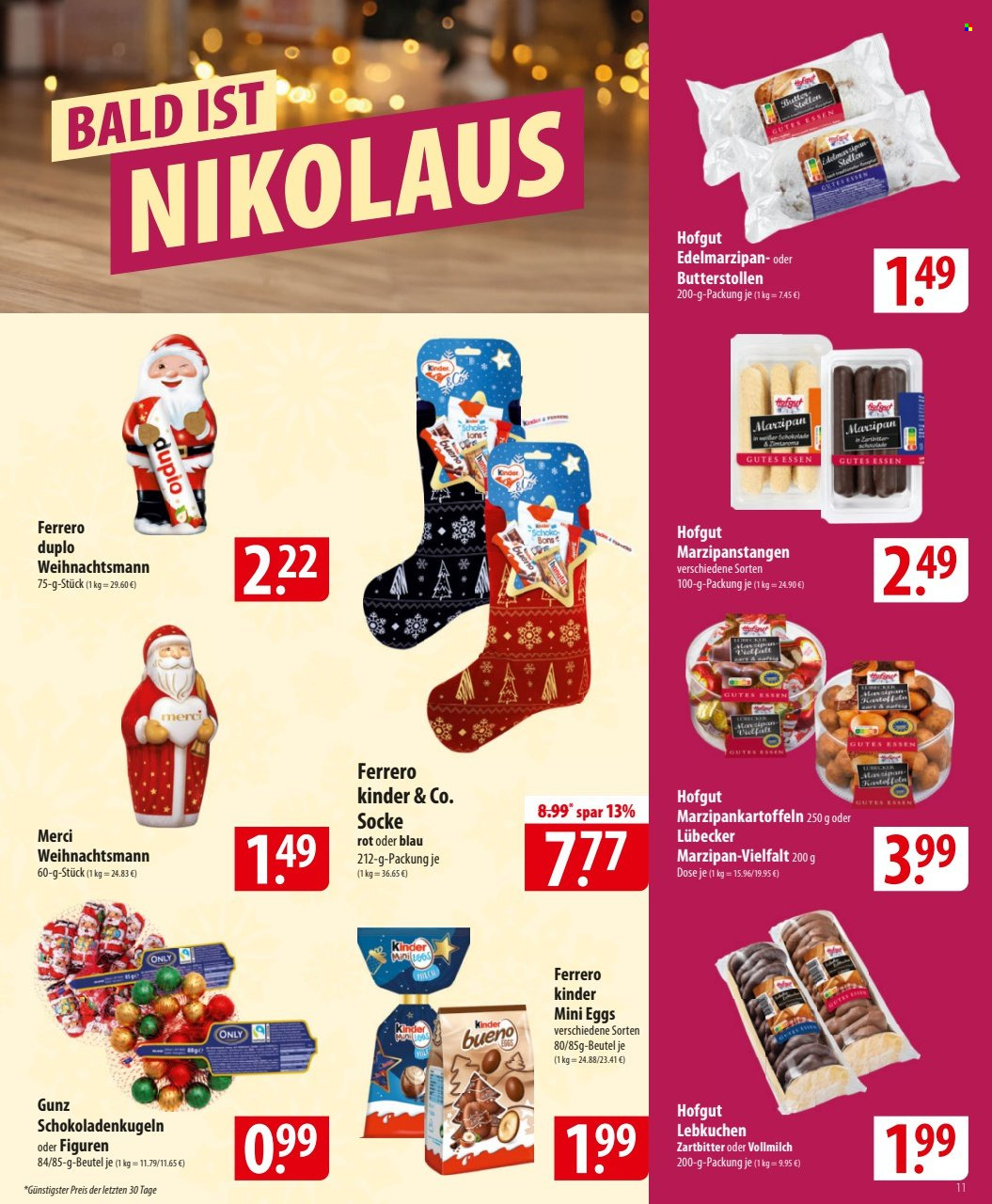 famila Prospekte  - 2.12.2024 - 7.12.2024. Seite 11