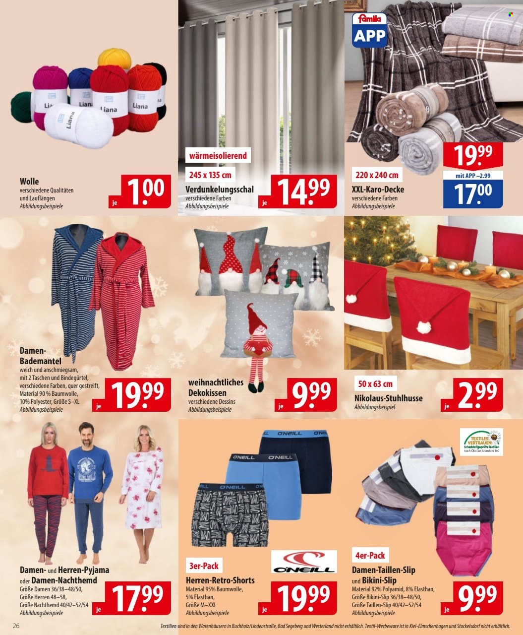famila Prospekte  - 2.12.2024 - 7.12.2024. Seite 26