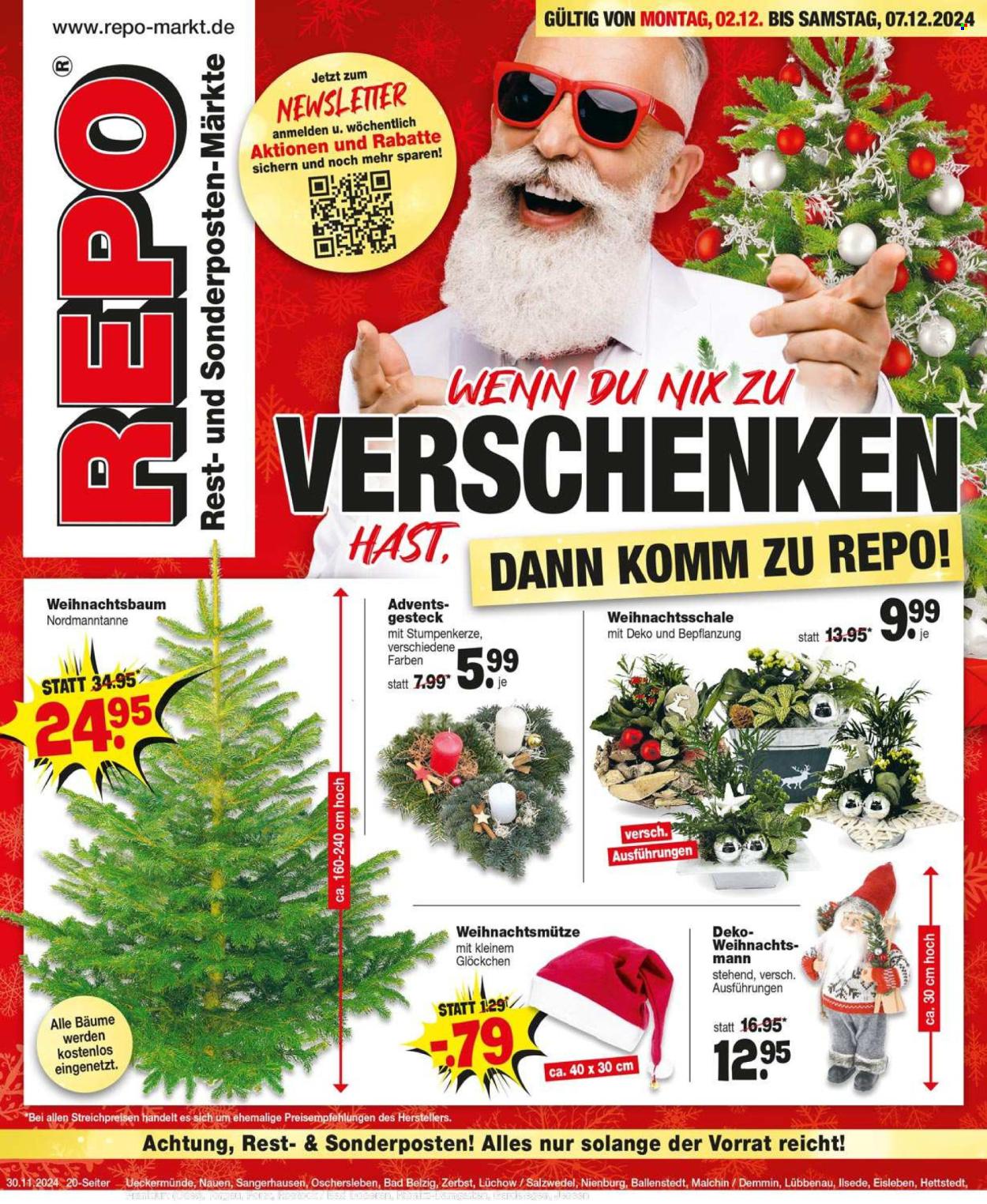 Repo Prospekte  - 2.12.2024 - 7.12.2024. Seite 1
