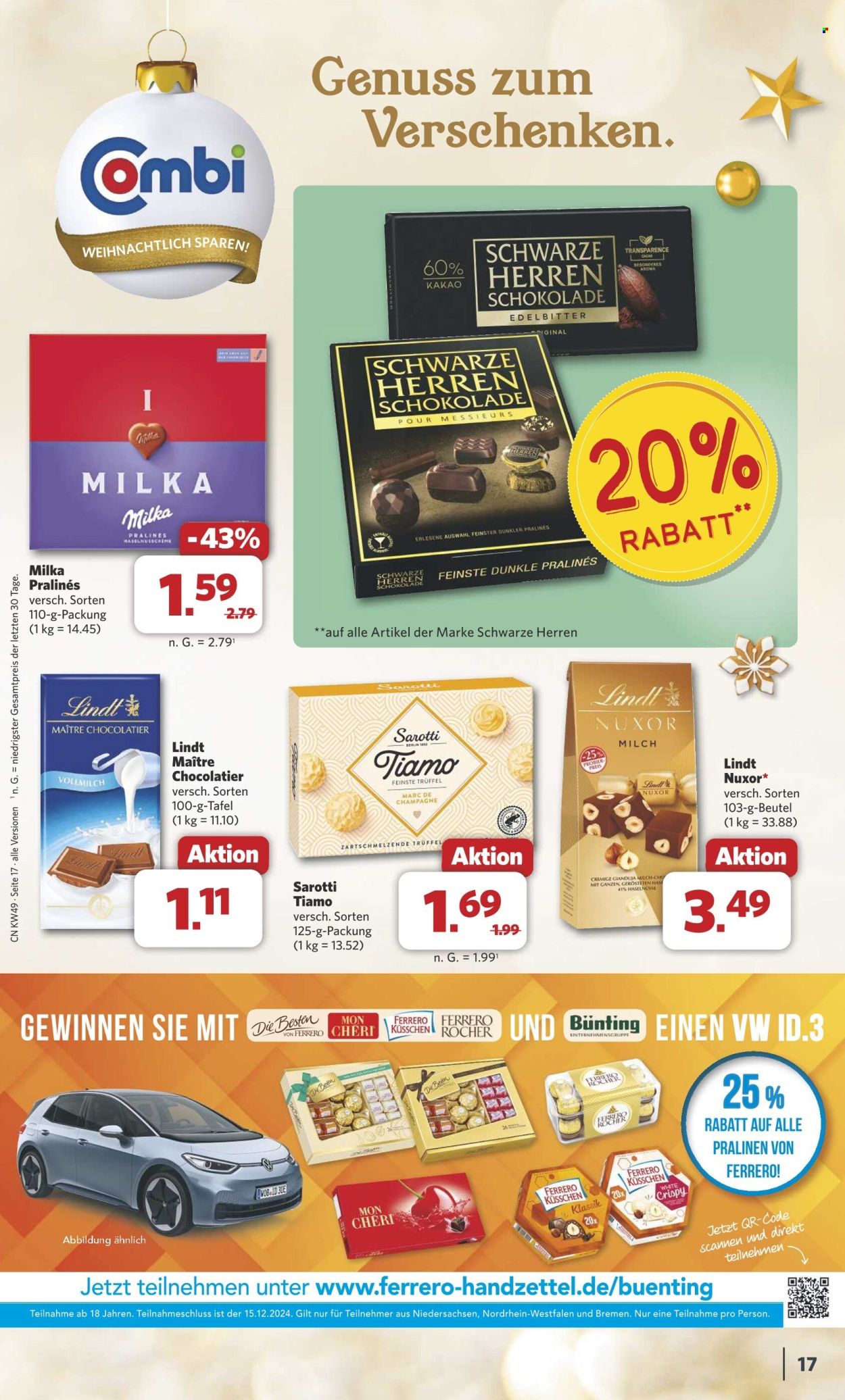Combi Prospekte  - 2.12.2024 - 7.12.2024. Seite 17