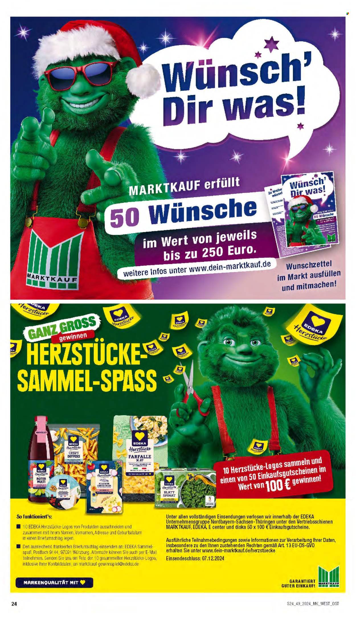 Marktkauf Prospekte  - 2.12.2024 - 7.12.2024. Seite 24