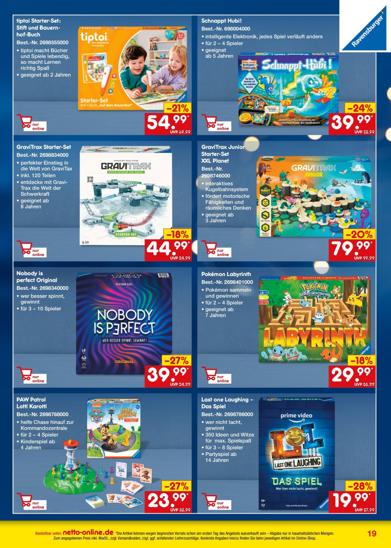Netto Marken-Discount Prospekte  - 1.12.2024 - 31.12.2024. Seite 19