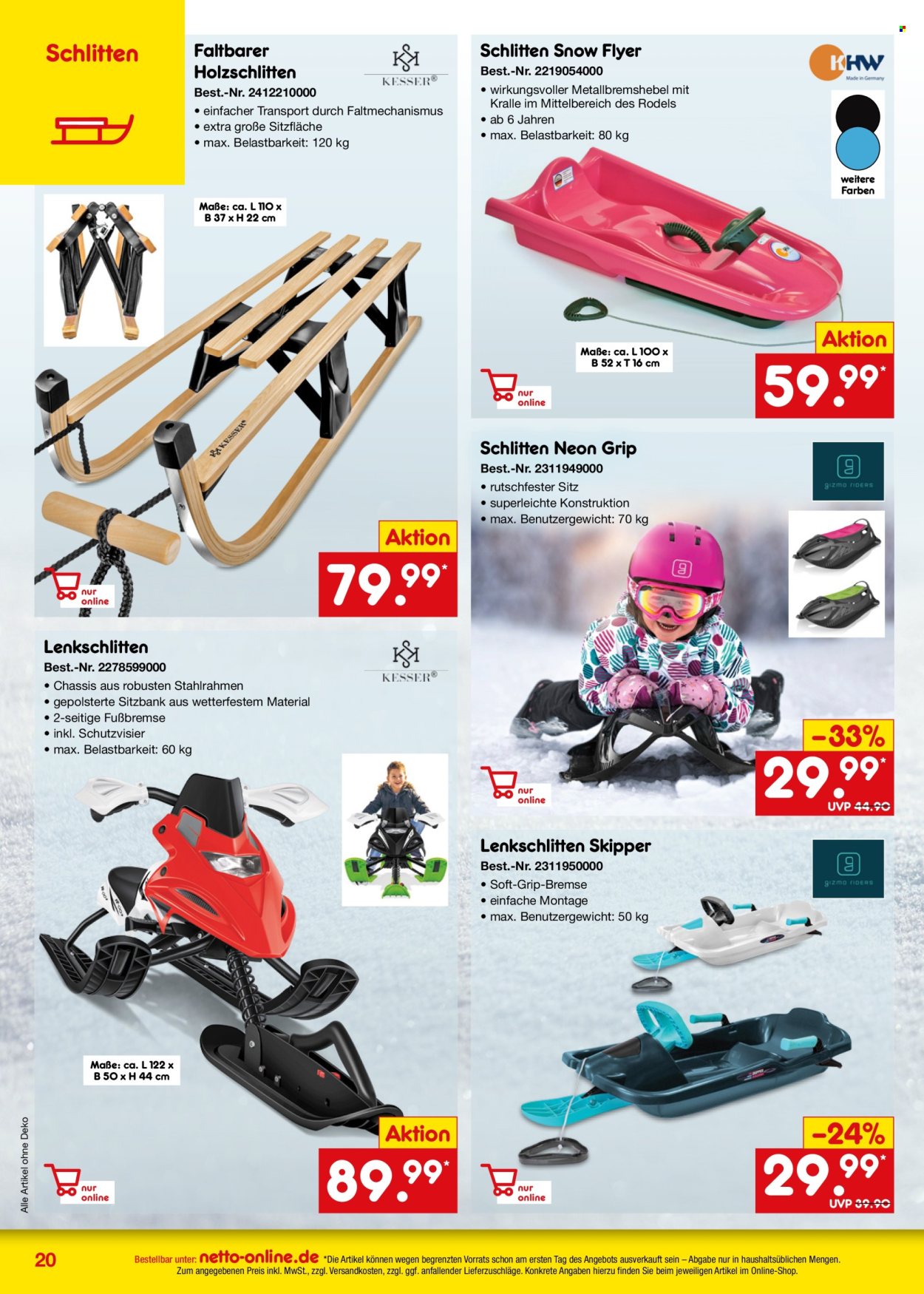 Netto Marken-Discount Prospekte  - 1.12.2024 - 31.12.2024. Seite 20