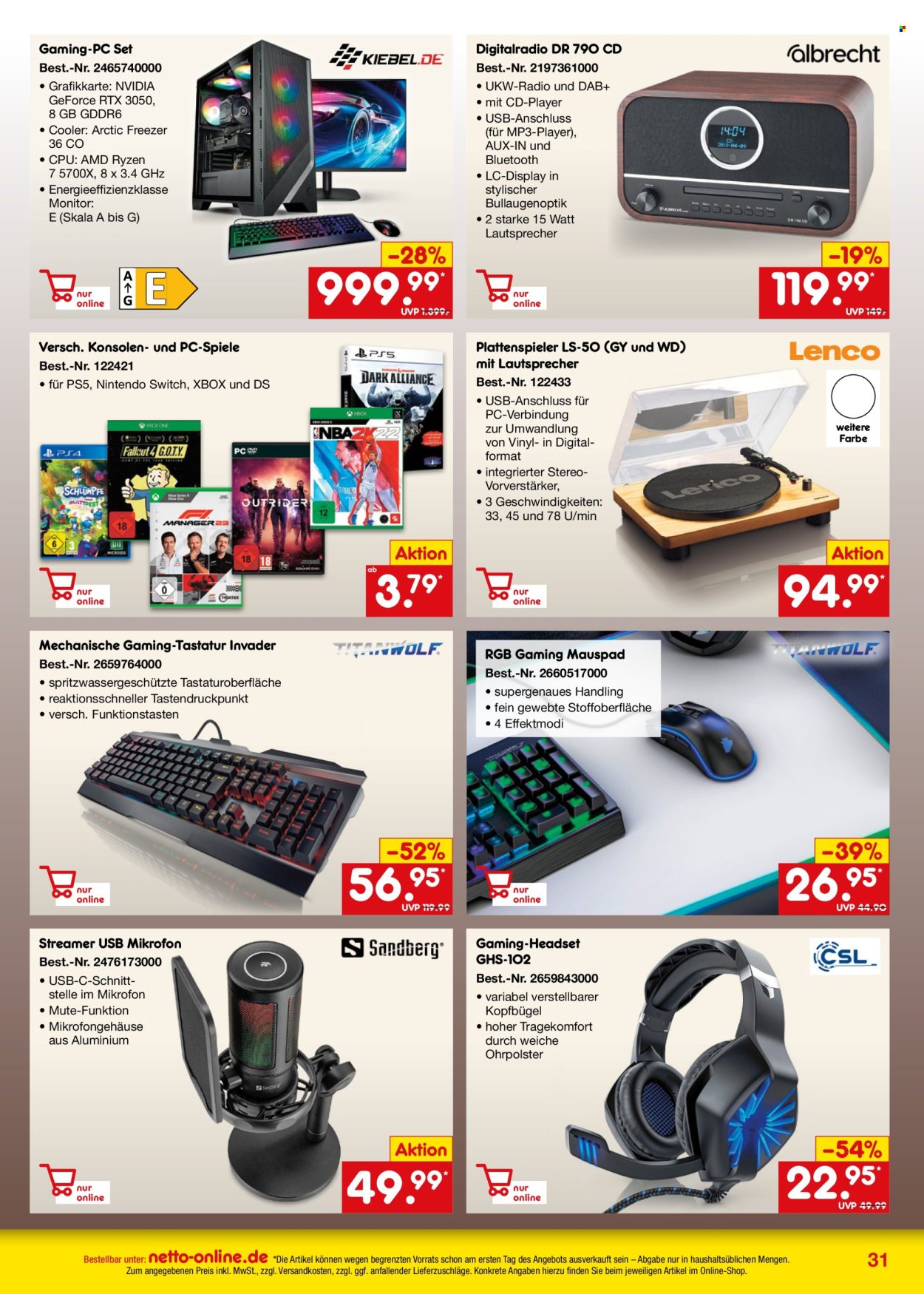 Netto Marken-Discount Prospekte  - 1.12.2024 - 31.12.2024. Seite 31