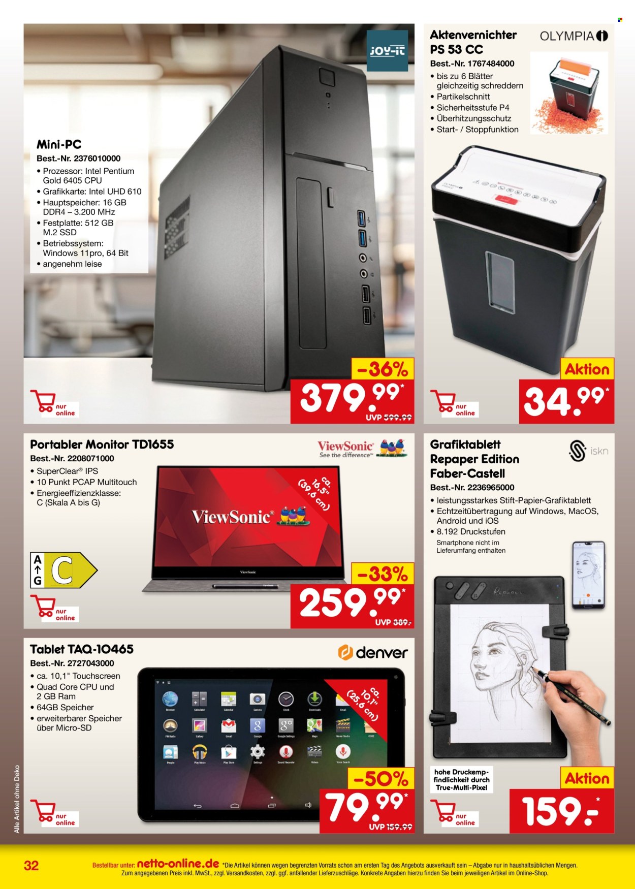 Netto Marken-Discount Prospekte  - 1.12.2024 - 31.12.2024. Seite 32