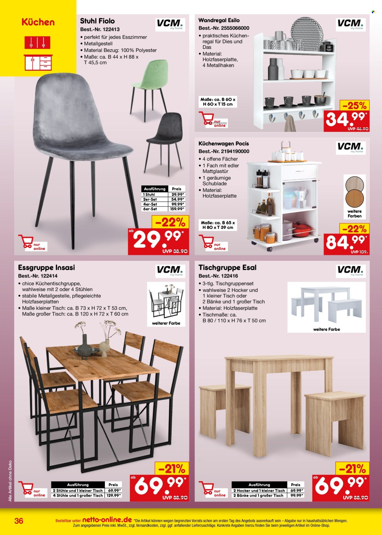 Netto Marken-Discount Prospekte  - 1.12.2024 - 31.12.2024. Seite 36