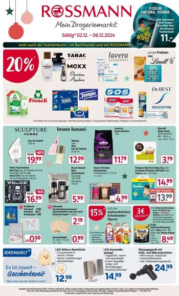 Prospekte Rossmann - 2.12.2024 - 6.12.2024.