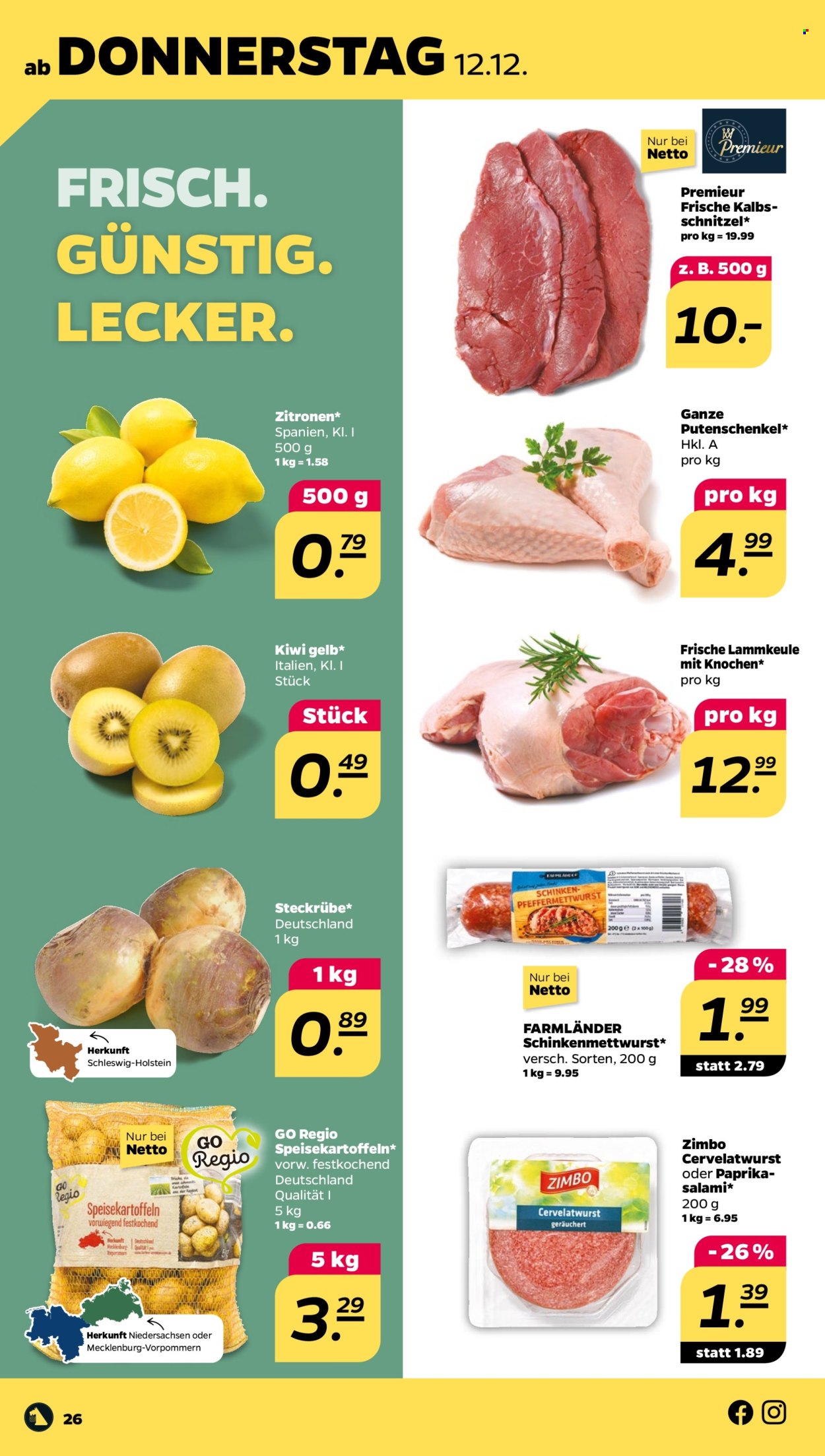 Netto Prospekte  - 9.12.2024 - 14.12.2024. Seite 26