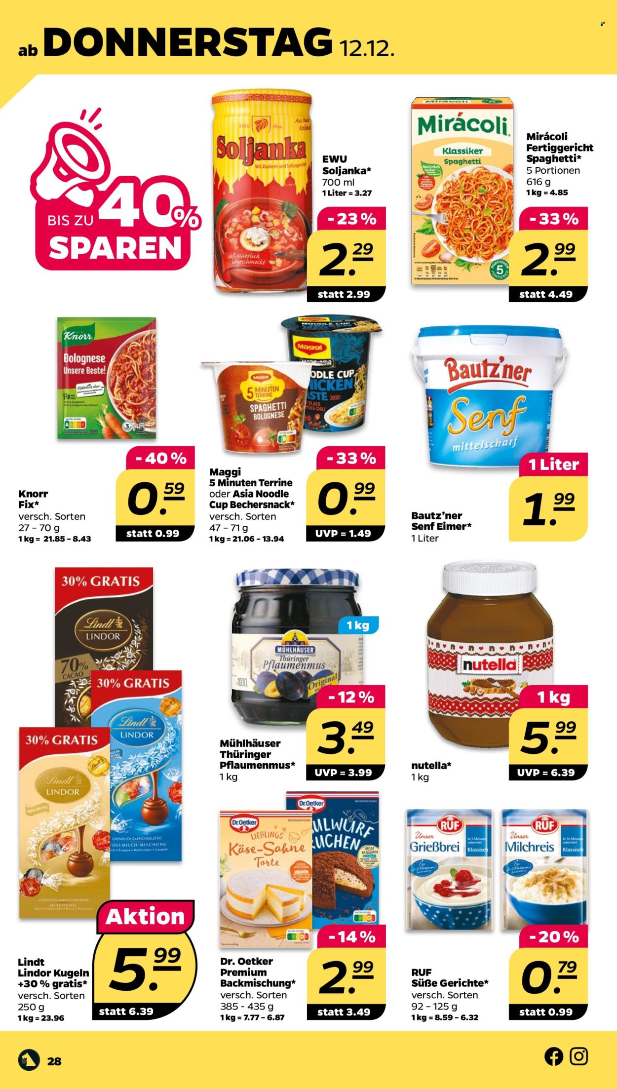 Netto Prospekte  - 9.12.2024 - 14.12.2024. Seite 28