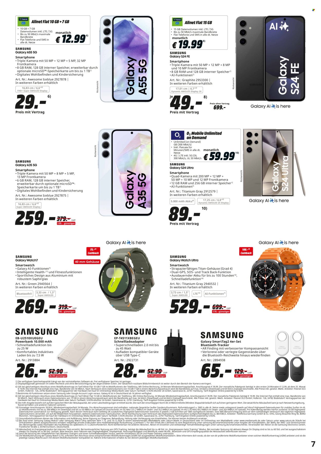MediaMarkt Prospekte  - 2.12.2024 - 9.12.2024. Seite 7