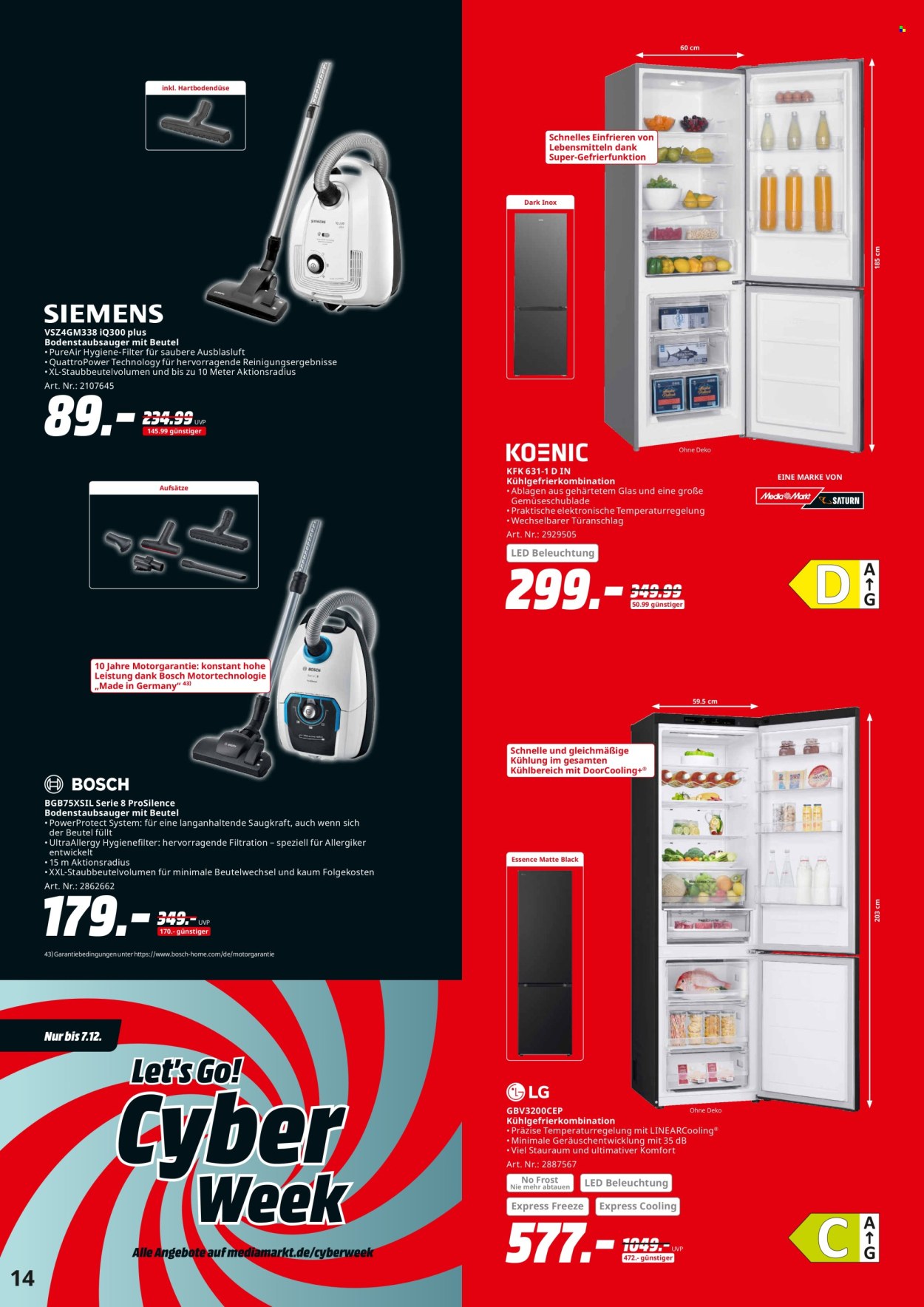 MediaMarkt Prospekte  - 2.12.2024 - 9.12.2024. Seite 14