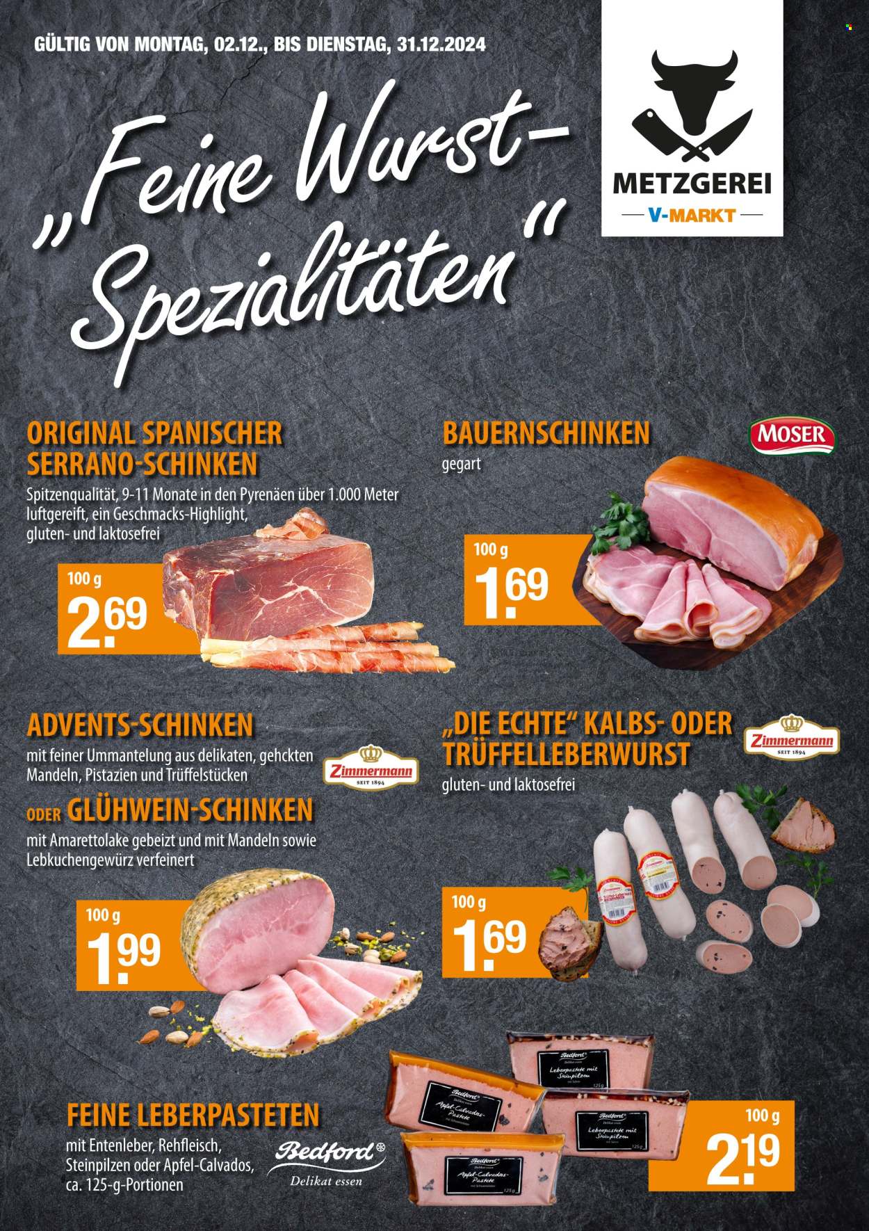 V-Markt Prospekte  - 2.12.2024 - 31.12.2024. Seite 2
