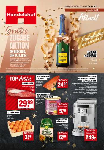Prospekte Handelshof - 12.12.2024 - 18.12.2024.