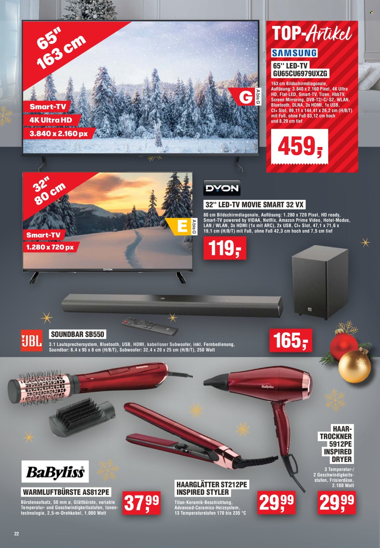 Handelshof Prospekte  - 12.12.2024 - 18.12.2024. Seite 22
