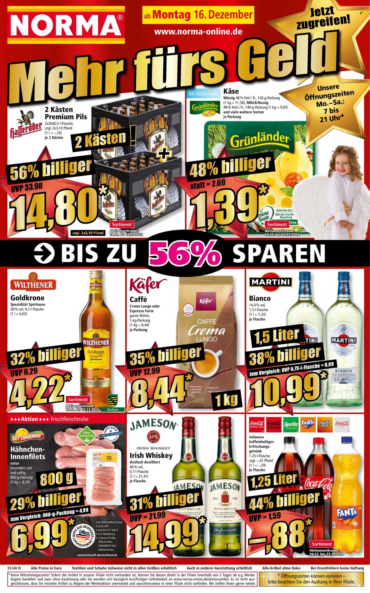 Norma Prospekte  - 16.12.2024 - 22.12.2024. Seite 1