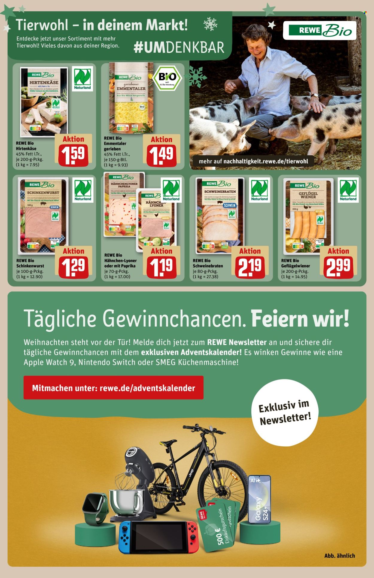 Leták REWE - 9.12.2024 - 14.12.2024. Strana 22