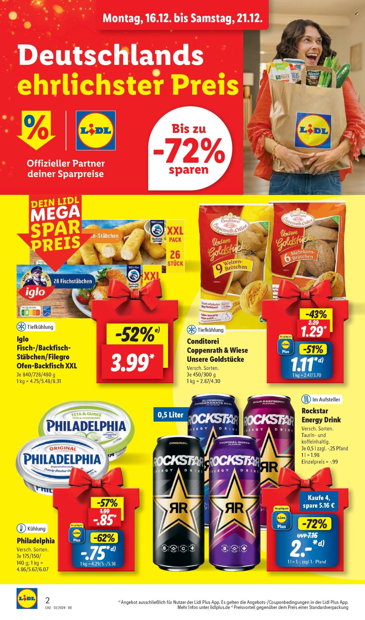 Lidl Prospekte  - 16.12.2024 - 21.12.2024. Seite 2