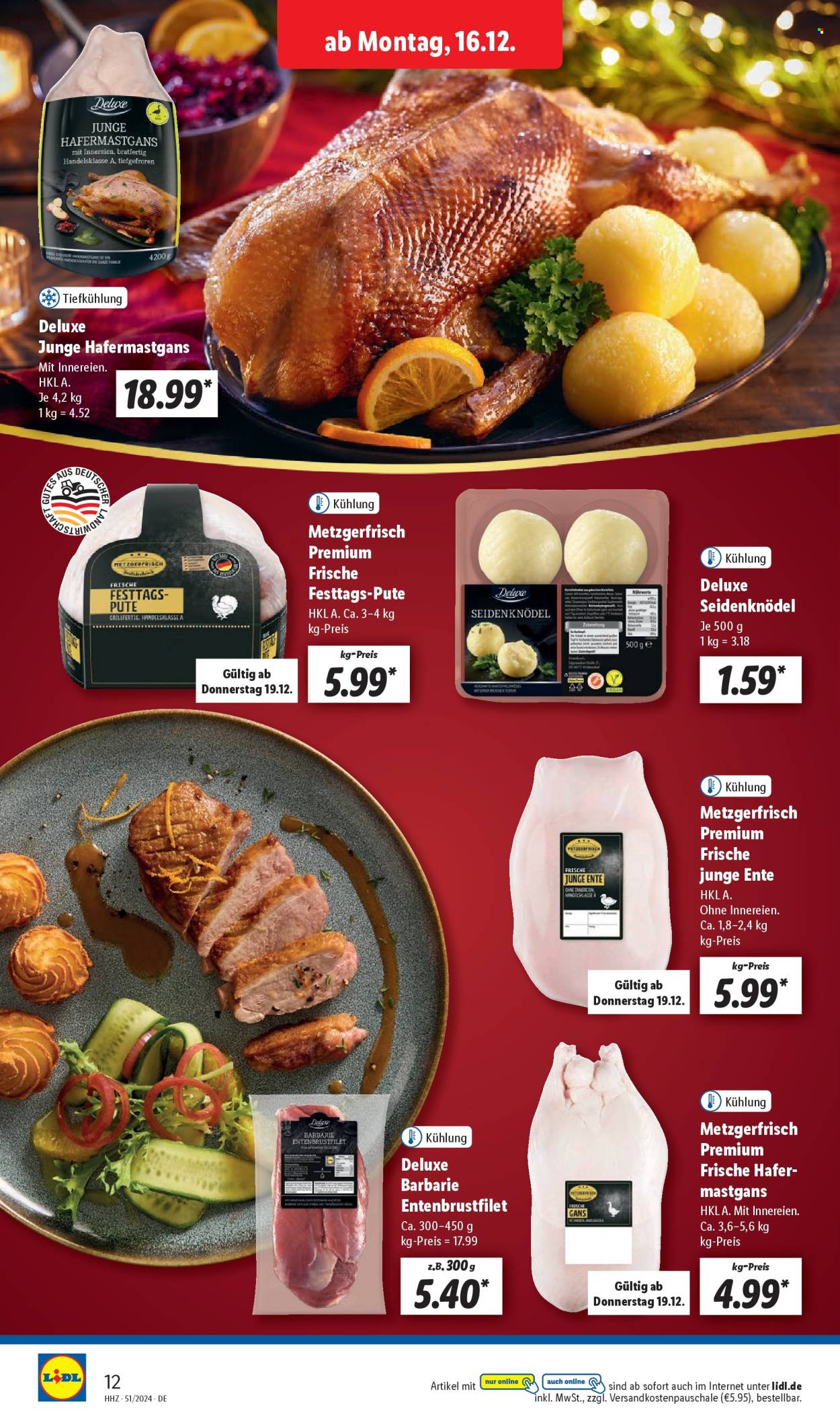 Lidl Prospekte  - 16.12.2024 - 21.12.2024. Seite 16