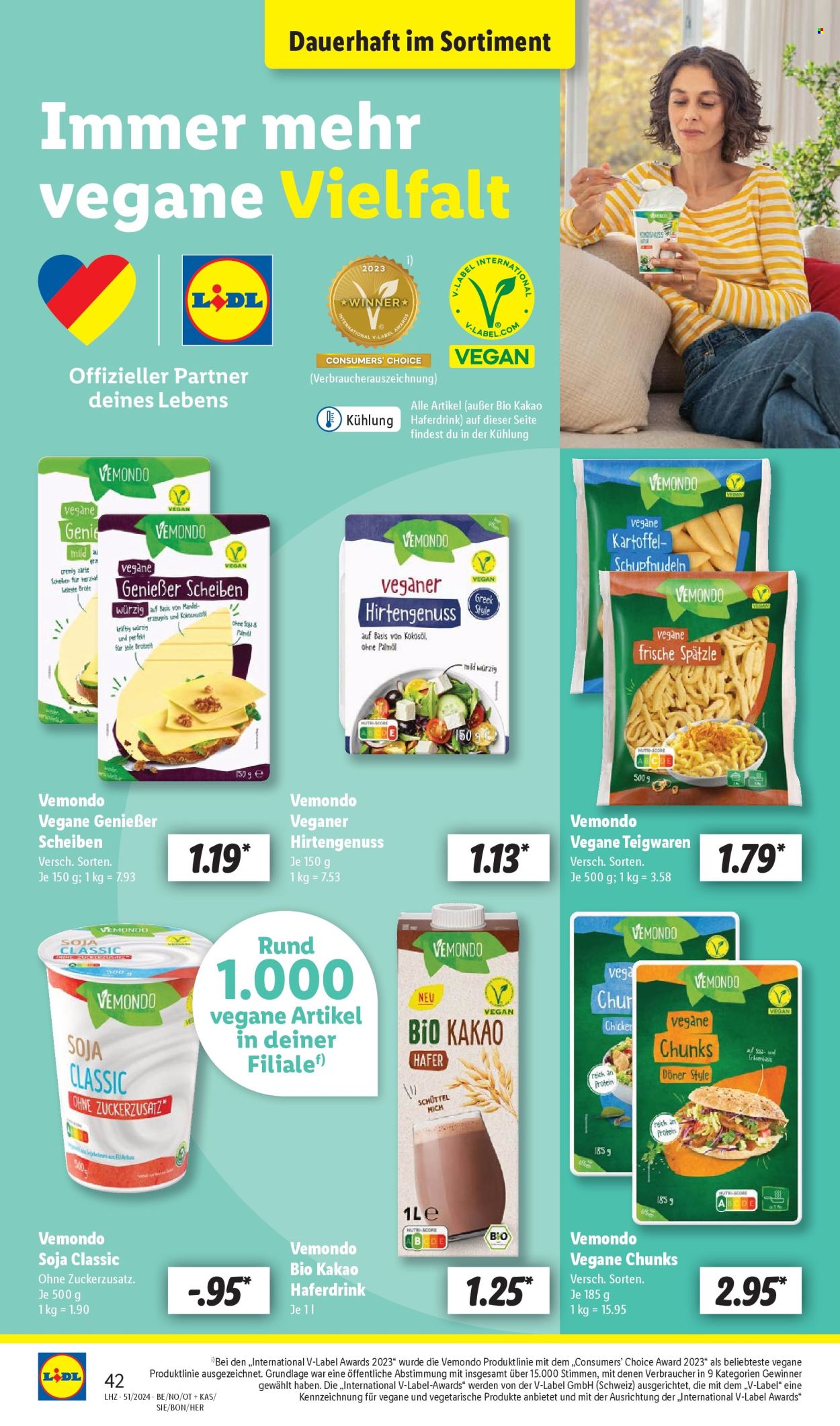 Lidl Prospekte  - 16.12.2024 - 21.12.2024. Seite 52