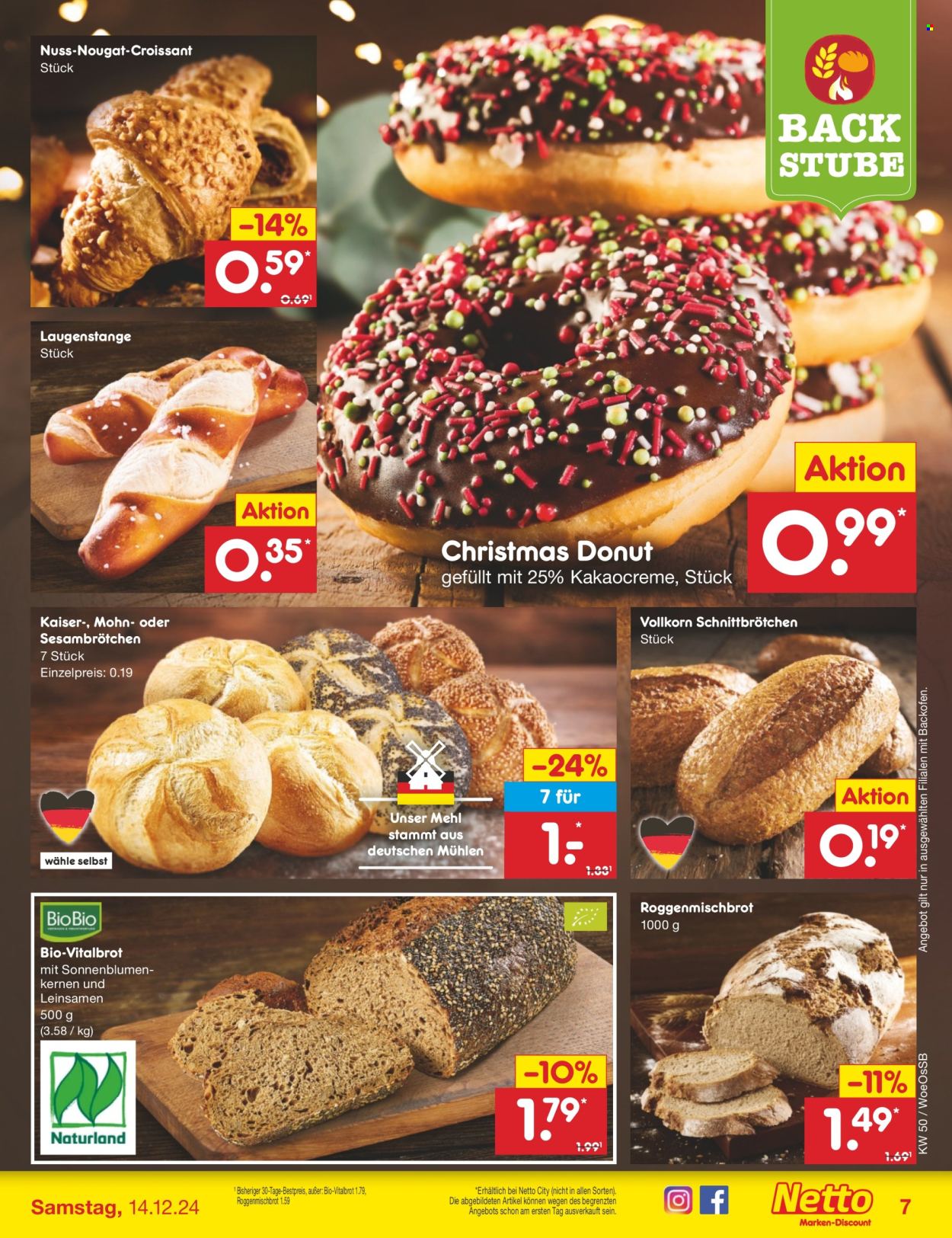 Netto Marken-Discount Prospekte  - 9.12.2024 - 14.12.2024. Seite 7